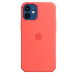 Obal / kryt na Apple iPhone 12 Mini MagSafe citrusově růžový - originální MHKP3ZM/A