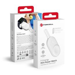Powerbanka F-Energy Mini Power Watch 1200mAh bílá - FORCELL
