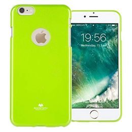 Obal / kryt na Apple iPhone 6 Plus / 6S Plus limetkový - JELLY