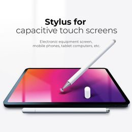 Propiska 3v1 se stylusem a stojánkem FIXED Pen, antibakteriální povrch, černá