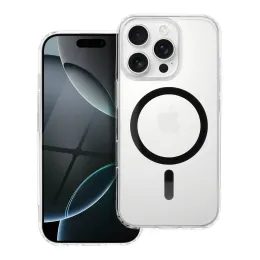 Obal / kryt na Apple iPhone 16 Pro černý s MagSafe - Ring Mag Cover