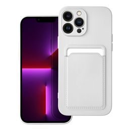 Obal / kryt na Apple iPhone 13 Pro Max biely Forcell Card