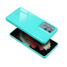 Obal / kryt na Apple iPhone 12 Pro Max modrý - Roar Colorful Jelly Case