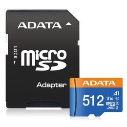 Adata 512GB micro SDXC UHS-I U1 / Class 10 + Adaptér