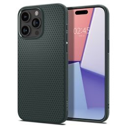 Obal / kryt na Apple iPhone 15 PRO zelený - SPIGEN Liquid Air