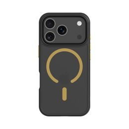 Obal / kryt na Apple iPhone 17 Pro černo-žlutý - Tactical MagForce Hyperstealth 2.0