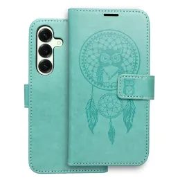Pouzdro / obal Samsung Galaxy S25 Plus zelené - knížkové Mezzo
