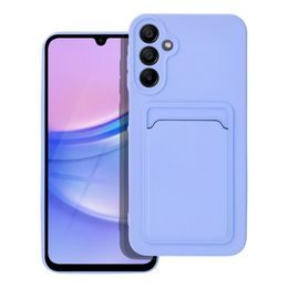 Obal / kryt na Samsung Galaxy A15 4G / A15 5G fialový - Card Case