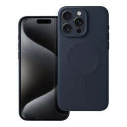 Obal / kryt na Apple iPhone 15 PRO MAX modrý - MagCover