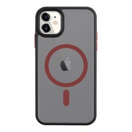 Obal / kryt na Apple iPhone 11 černo-červený - Tactical MagForce Hyperstealth 2.0
