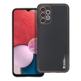 Obal / kryt na Samsung Galaxy A13 4G černý - Forcell LEATHER Case