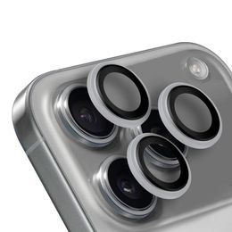 Tvrzené / ochranné sklo fotoaparátu Apple iPhone 17 Pro / 17 Pro Max stříbrná - OBAL:ME