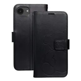 Pouzdro / obal na Apple iPhone 16e černý - knížkový Mezzo book Case