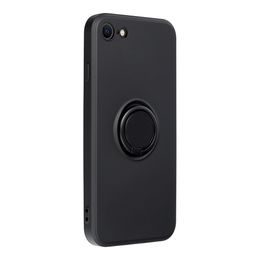Obal / kryt na Apple iPhone 7 / iPhone 8 / SE 2020 / SE 2022 černý - Forcell SILICONE RING