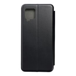 Puzdro / obal pre Samsung Galaxy A42 5G červený - kniha Luna Book Silver