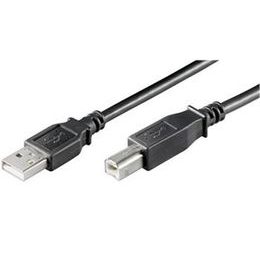Prémiový kábel USB k tlačiarni 1 m - čierny