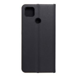 Puzdro / obal pre Xiaomi Redmi 9C / 9C NFC strieborný - kniha Luna Book