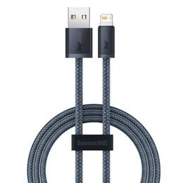 Datový kabel USB-A - Lightning 2.4A 1m šedý - Baseus Dynamic Series Fast Charging