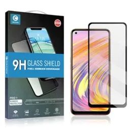 Tvrdené / ochranné sklo Huawei P20 Lite čierne - 5D s plným lepidlom