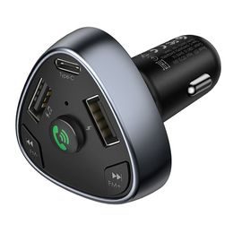 BASEUS Transmiter FM Bluetooth MP3 with car charger 2 x USB S-06 black CCHC000001
