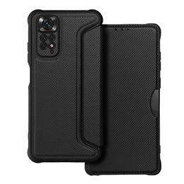 Puzdro / obal pre Xiaomi Redmi NOTE 11 / 11S čierne - kniha RAZOR
