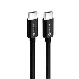 Kabel Type-C / Type-C QC4.0 3A/20V PD60W, 300 cm - černý Forcell