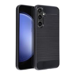Obal / kryt na Samsung Galaxy S23 FE čierne - CARBON