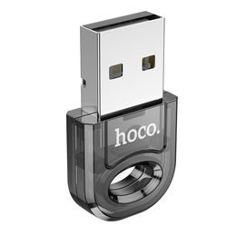 Bluetooth adaptér USB-A tmavě průhledná - HOCO UA28