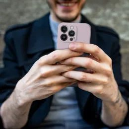 Obal / kryt na Apple iPhone 17 oranžový - MAKE
