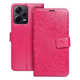 Pouzdro / obal na Xiaomi Redmi NOTE 12 5G růžové - knížkové Forcell MEZZO