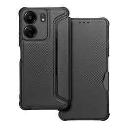Pouzdro / obal na Xiaomi Redmi 13C černé - knížkové RAZOR