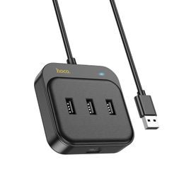 Adapter HUB 4in1 USB to USB A + Internet 1,2m HB35 - HOCO
