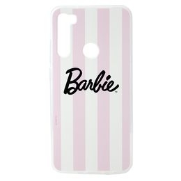 Obal / kryt na Xiaomi Redmi Note 8 bílo-růžový - Barbie