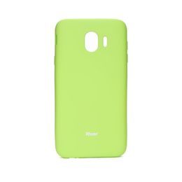 Obal / kryt pre Samsung Galaxy J4 2018 lime - Roar Colorful Jelly Case
