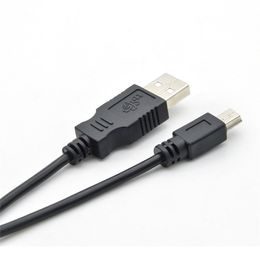USB - Mini USB kábel čierny 3 m