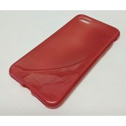 Obal / kryt pre Apple iPhone 7 červené - Jelly Case Brush
