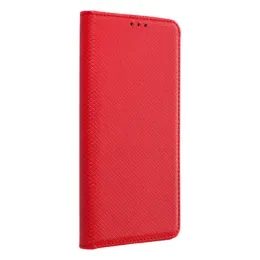 Pouzdro / obal na Samsung Galaxy A17 červené - knížkové SMART CASE