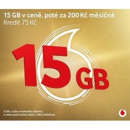 Vodafone SIM Zlatá karta