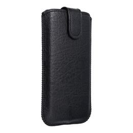 Pouzdro / obal na Nokia C5/E51/E52/515 černý - zasouvací Forcell Pocket Ultra Slim M4