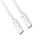 Kabel Typ C do Typ C QC4.0 5A/20V PD100W C339 3m bílý