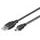 Kábel PremiumCord mini USB A-B, 5 pinov, 1 m