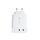 Cestovní nabíječka 2x USB-C 3A 35W PD a Quick Charge 4.0 bílá - Forcell