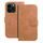 Puzdro / obal na Apple iPhone 14 Pro hnedé - kniha Forcell TENDER