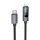 Nabíjecí, datový kabel USB C / Lightning PD 27W s displejem 1 m X112 černý - HOCO