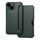 Pouzdro / obal na Apple iPhone 14 zelené - knížkové RAZOR Book
