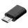 Adapter Type C / Micro USB černý - Blue Star