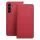 Pouzdro / obal na Xiaomi Redmi Note 14 4G červený - knížkový LUNA Book Carbon