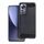 Obal / kryt na Realme 8 - černý Forcell CARBON