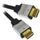 Kábel HDMI so zlatými konektormi 10 m - čierny