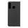 Puzdro / obal pre Huawei P30 Lite čierny - kniha LUNA CARBON
